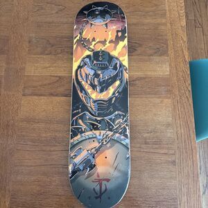 Doom The Dark Ages Slayer Skateboard Deck ONLY Official Sold Out EUC